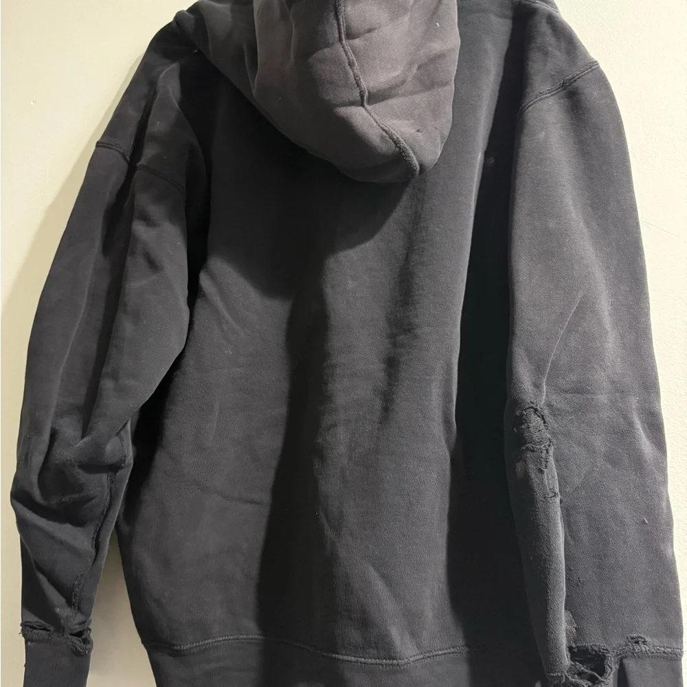 Vintage Avenged Sevenfold Black Zip-Up Graphic Hoodie - Picture 4 of 4